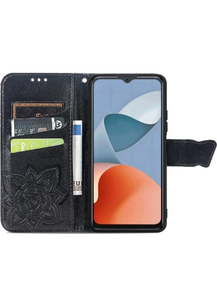 Zte A34 Flip Kapak Için Flip Case Darbeye Deri Kılıf Basit Iş (Yurt Dışından) modelleri
