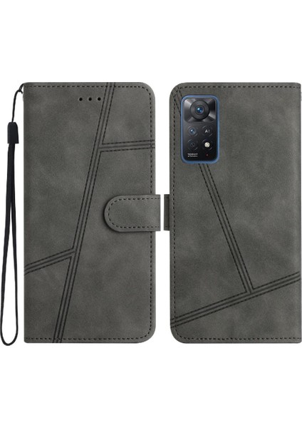 Xiaomi Redmi Not 11 Pro 4g Için Flip Case/5g Flip Folio Tam Koruma Pu (Yurt Dışından)