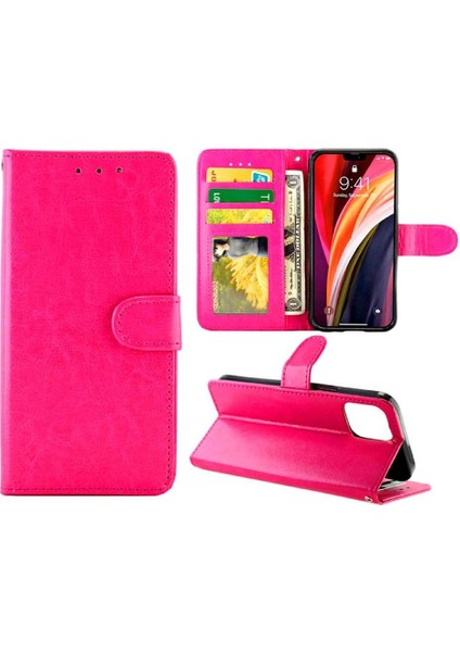 IPhone 12 Için Flip Case Pro Manyetik Kapatma Kart Tutucu Darbeye Pu (Yurt Dışından)