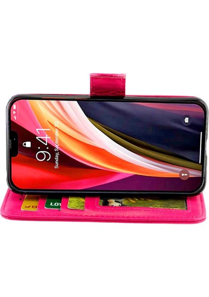 IPhone 12 Için Flip Case Pro Manyetik Kapatma Kart Tutucu Darbeye Pu (Yurt Dışından)