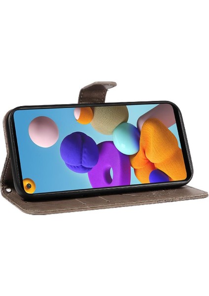 Samsung Galaxy A21S Ayrılabilir El Kayışı ile Yüksek Kalite Için Flip Case (Yurt Dışından) fiyatları