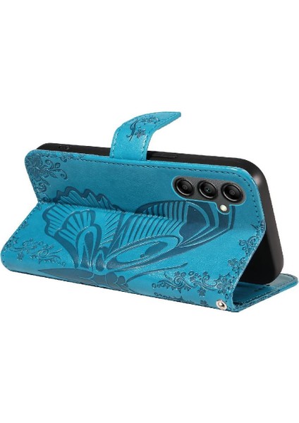 Kredi Kartı Yuvası Ayrılabilir El ile Samsung Galaxy Credit 5g Için Flip Case (Yurt Dışından)