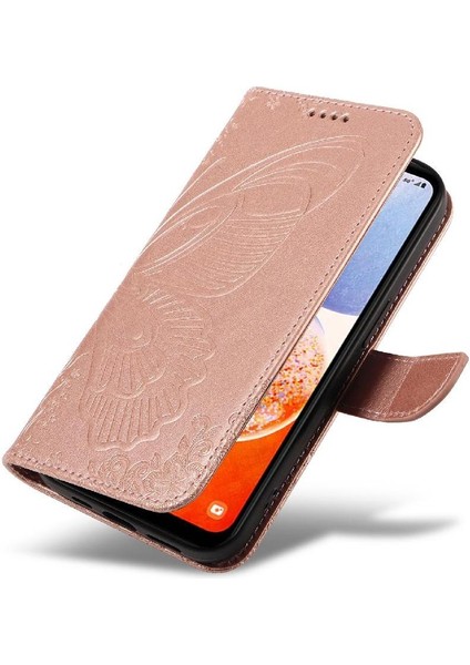 Kredi Kartı Yuvası Ayrılabilir El ile Samsung Galaxy Credit 5g Için Flip Case (Yurt Dışından)