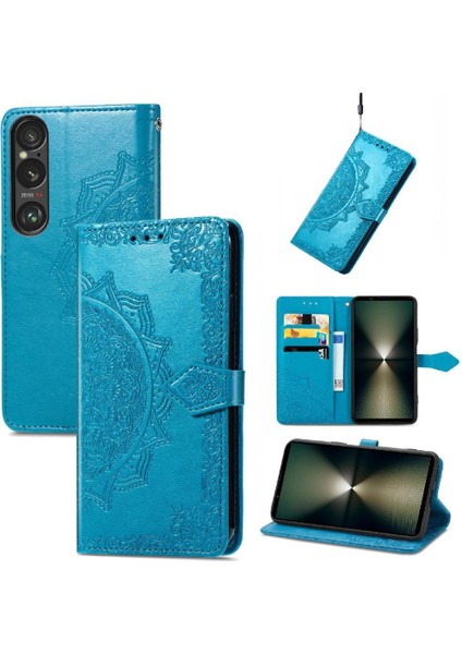 Sony Xperia 1 Vı Için Flip Case Darbeye Kapak Basit Iş Durum (Yurt Dışından)