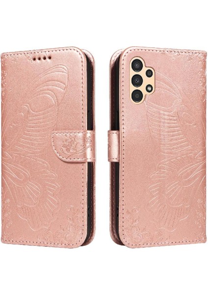 Kredi Kartı Yuvası Ayrılabilir El ile Samsung Galaxy A13 5g Için Flip Case (Yurt Dışından)