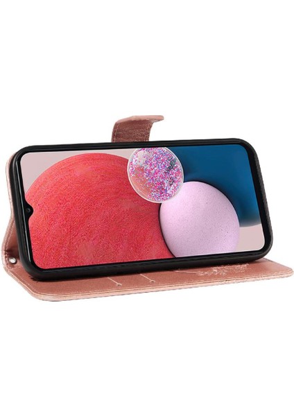Kredi Kartı Yuvası Ayrılabilir El ile Samsung Galaxy A13 5g Için Flip Case (Yurt Dışından) modelleri