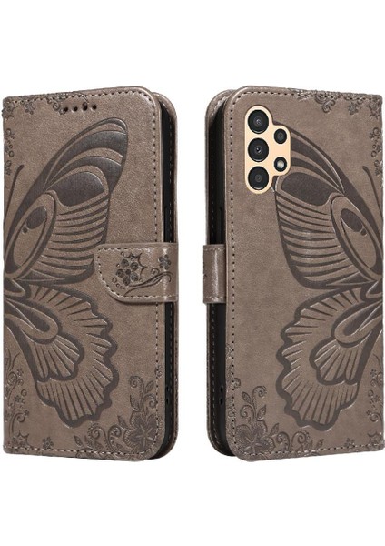 Kredi Kartı Yuvası Ayrılabilir El ile Samsung Galaxy A13 5g Için Flip Case (Yurt Dışından)