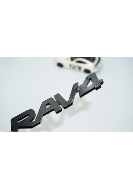 Toyota Rav4 Siyah Abs 3m 3D Bagaj Yazı Logo Arma