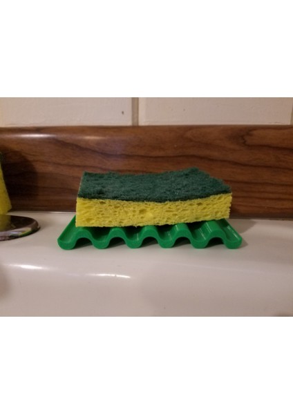 Bulaşık Süngeri Koyma Aparatı Bulaşık Süngeri Koyma Aparatı , Eğimli Bulaşık Süngerliği