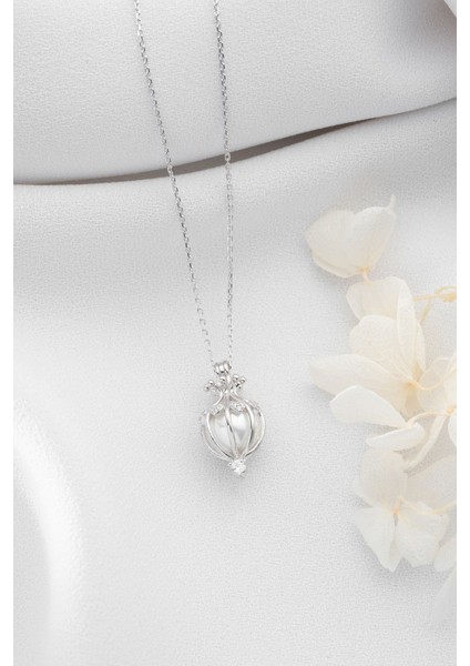 925 Ayar Gümüş Saklı Inci Kolye fiyatları