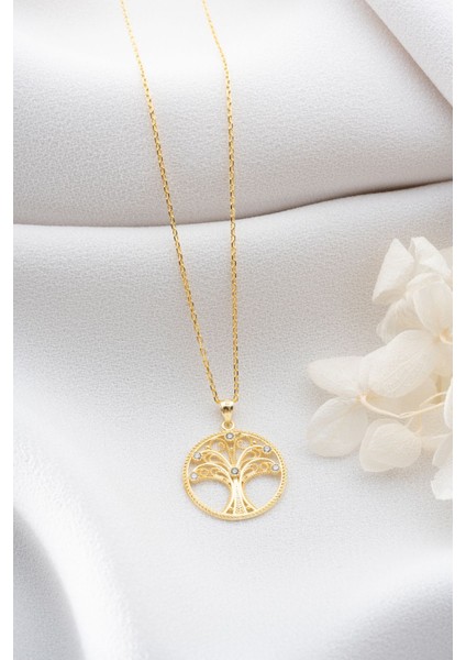 925 Ayar Gümüş Hayat Ağacı Kolye fiyatları