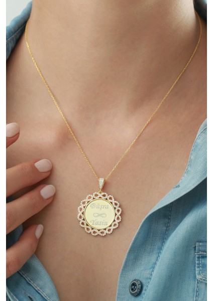 925 Ayar Gümüş Isimli Plaka Kolye fırsatları