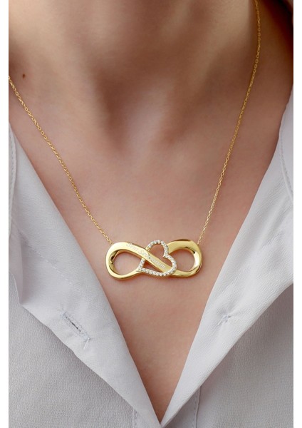 925 Ayar Gümüş Canım Annem Sonsuzluk Kolye fırsatları