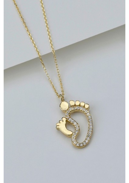 925 Ayar Gold Ayakizi Gümüş Kolye modelleri
