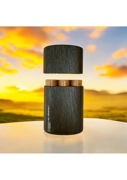 Porsche Design Ahşap Puro Kılıfı 3lü 50 Ring Limited Edition