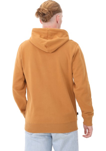 TB0A6FKMP471 Timberland Ls Cursive Hoodie Sweatshirt Regular Erkek Sweatshirt Kahve