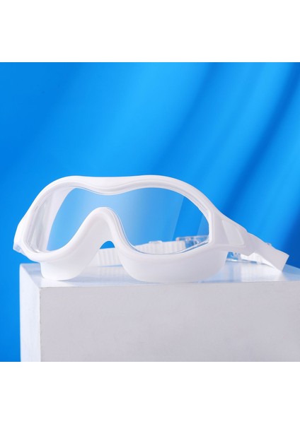 Erkekler ve Kadınlar Için Yüksek Çözünürlüklü Geniş Çerçeve Yüzücü Gözlüğü Yetişkin Buğu Önleyici Yüzücü Gözlüğü (Yurt Dışından)