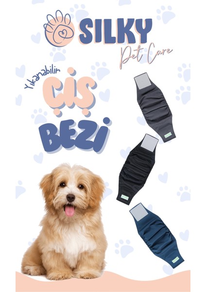 - Erkek Köpek Çiş Bezi / Yıkanabilir