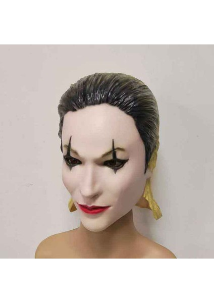 Süper Kahraman Harley Maskesi Film Joker 2 Maskesi Cosplay Maskesi (Yurt Dışından)