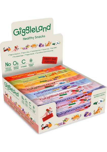 Giggle Land Karışık Deneme Paketi 30 Adet * 20 G