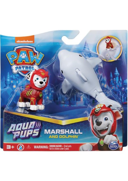 Spin Master Paw Patrol Aqua Pups Marshall ve Dolphin 20139321