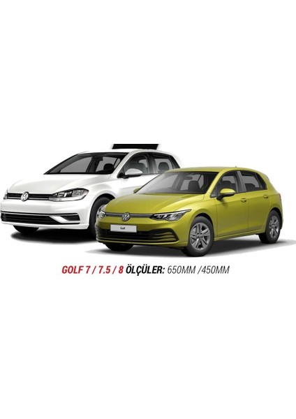 Volkswagen Golf 7-7.5 2012-2020 Silecek Takımı +Cam Sabunu