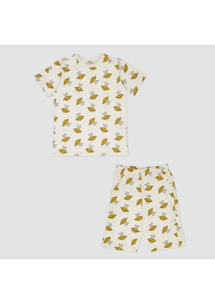 Erkek Çocuk Desenli Pijama Takımı