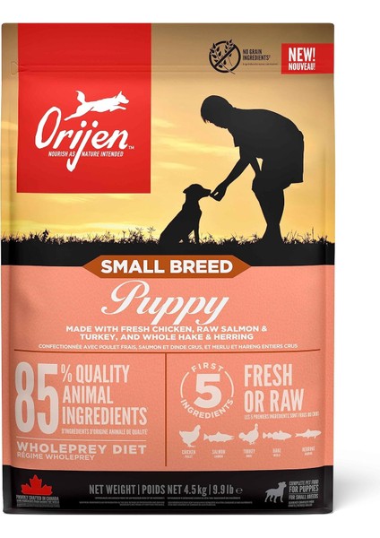 Puppy Small Breed Dog Food 4,5 kg - Küçük Irk Yavru Köpekler Için