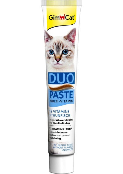 Multi-Vitamin Duo Paste Tuna + 12 Vitaminli 50 gr