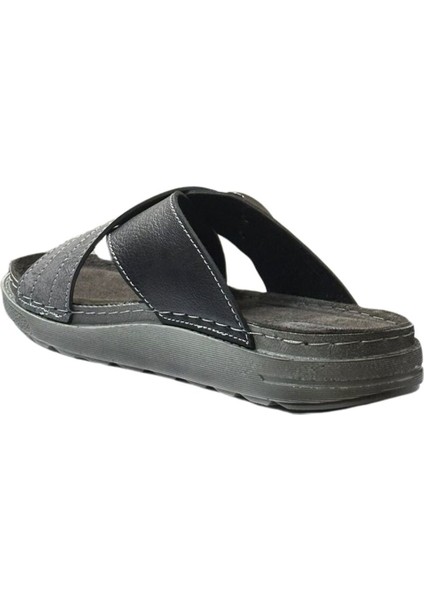15802.00 Siyah Erkek Günlük Terlik modelleri