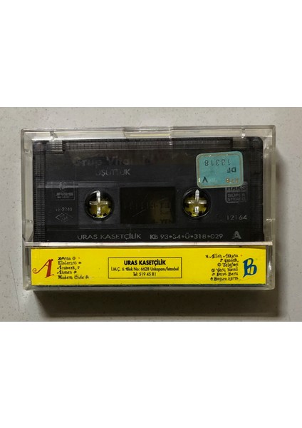 Grup Vitamin Üşüttük Kaset (Orjnal Dönem Baskı Kaset)