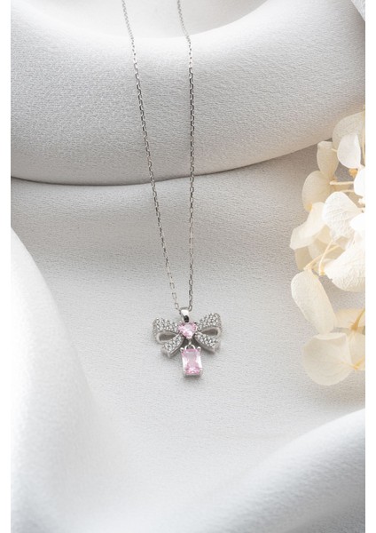 925 Ayar Gümüş Fiyonklu Kolye fiyatları