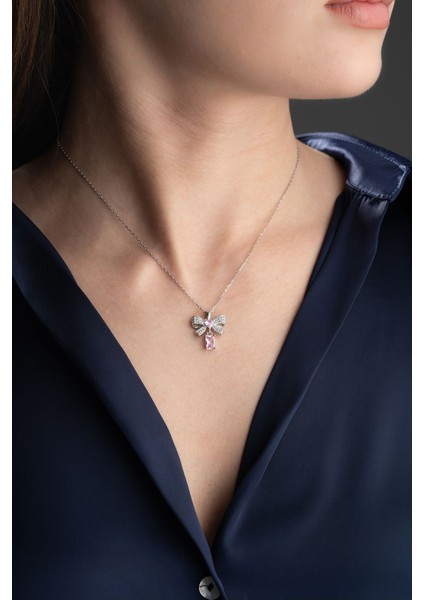 925 Ayar Gümüş Fiyonklu Kolye modelleri