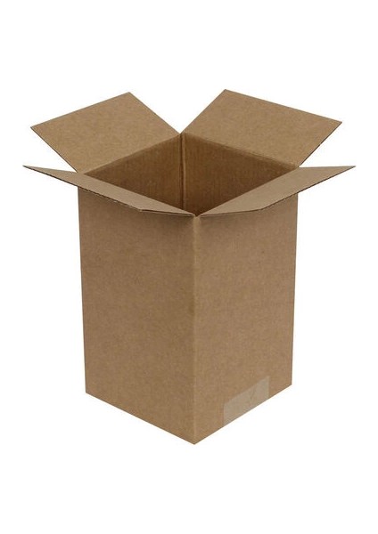 10 x 10 x 20 cm Tek Oluklu Koli - Kraft