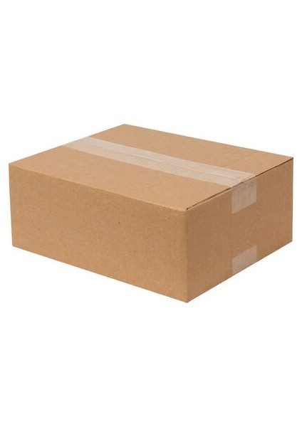 25 x 20 x 10 cm Tek Oluklu Koli - Kraft