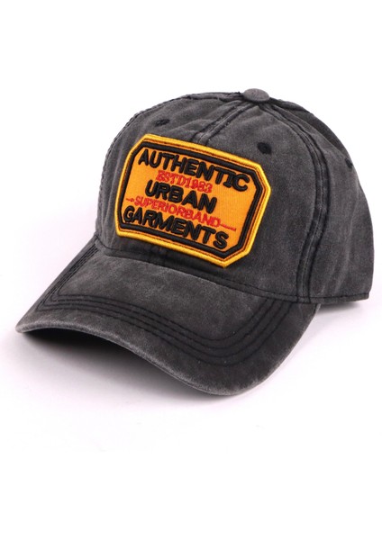 Authentic 1983 Urban Pamuklu Erkek Kep Nakışlı Şapka indirimleri