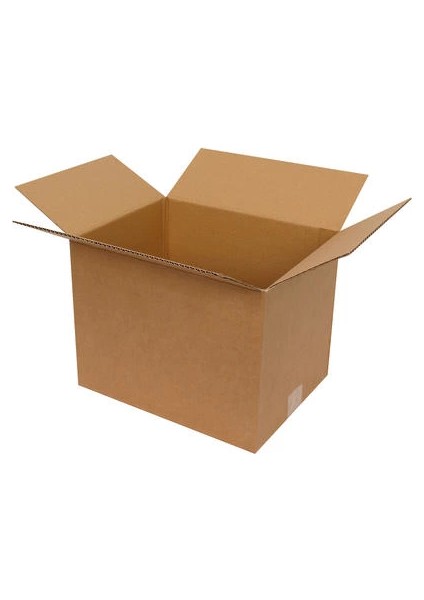 30 x 23 x 23 cm Tek Oluklu Koli - Kraft