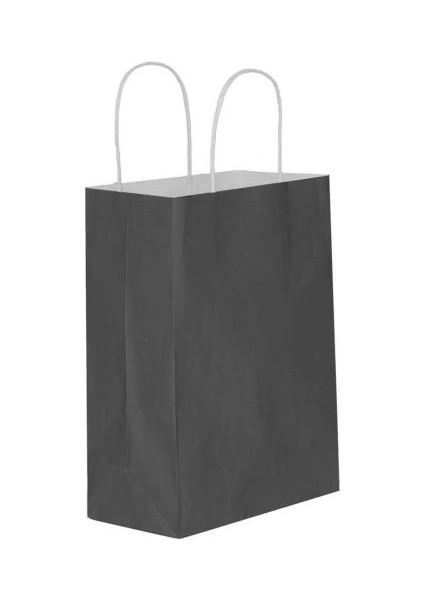 Siyah Kağıt Hediye ve Alışveriş Çantası (31X12X41) 500 Adet