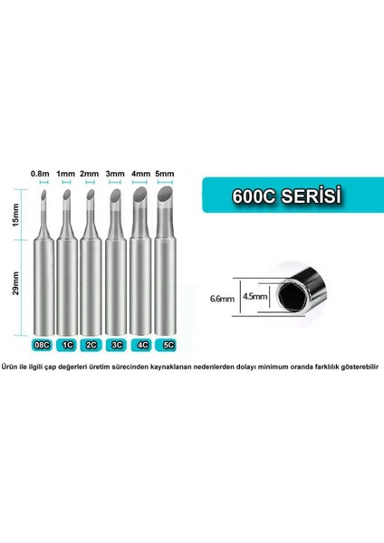 600-5C Havya Ucu - 1 adet