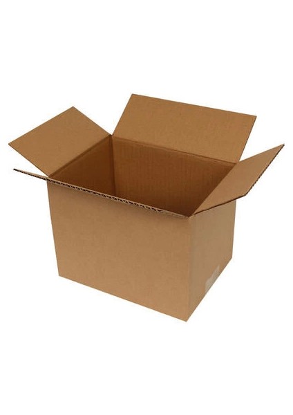 23 x 23 x 23 cm Tek Oluklu Koli - Kraft