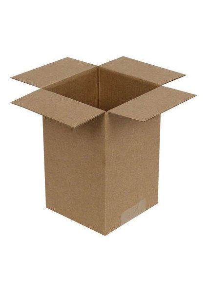 10 x 10 x 16 cm Tek Oluklu Koli - Kraft