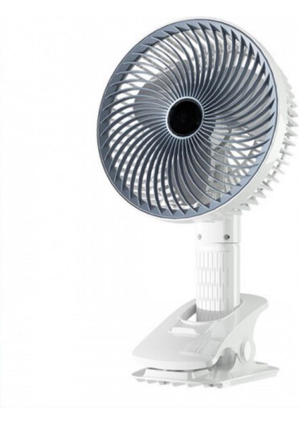 1200MAH Klipsli Masaüstü Vantilatör, Portatif, Taşınabilir Hafif Fan, Ofis, Ev Için Mini Fan