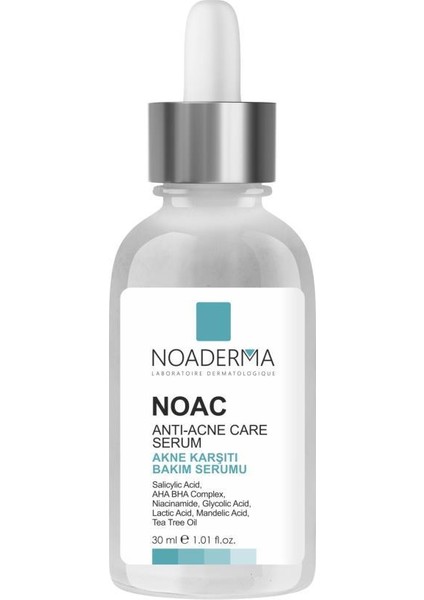 Noac Cilt Bakım Serumu 30 ml