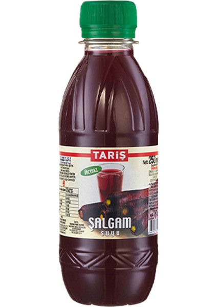 Şalgam Suyu Acısız 250 ml (25 Adet)