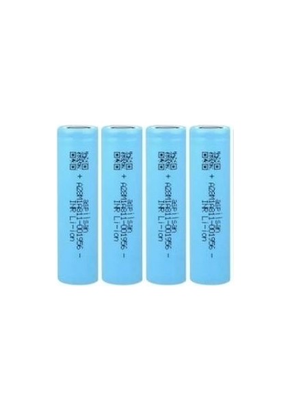 INR18650A28 - 3.7V 2900 Mah Li-Ion Şarjlı Pil - 25A 4 Lü Paket