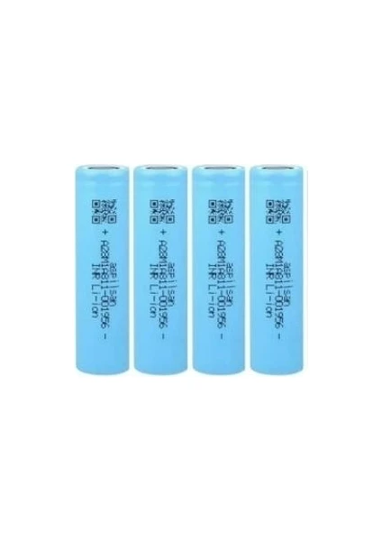 INR18650A28 - 3.7V 2900 Mah Li-Ion Şarjlı Pil - 25A 4 Lü Paket