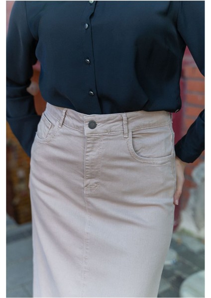 Ara Boy Likralı Gabardin Etek - Siyah fiyatları