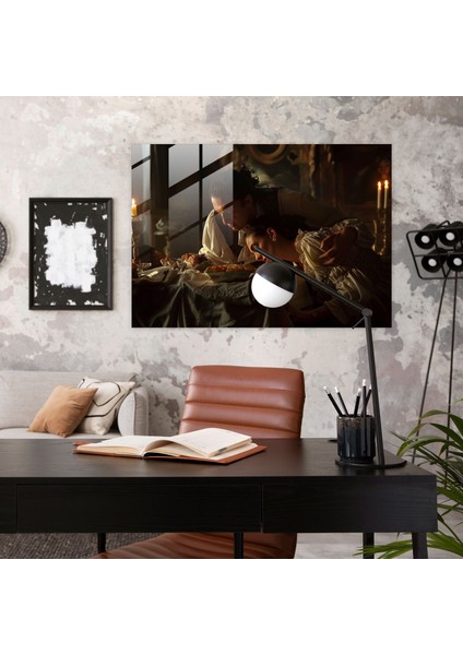 Caravaggio Stili Cam Sanatı - Caravaggio, Caravaggio Stili, Cam Sanatı, Ev Dekorasyonu, 45X30 modelleri