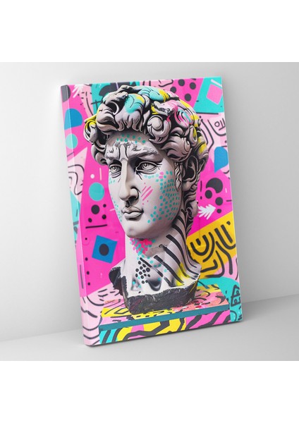 Canlı Yunan Heykeli Kanvas Tablo - Klasisizm ve Popart, Kanvas Tablo, Duvar Dekorasyonu, 30X50