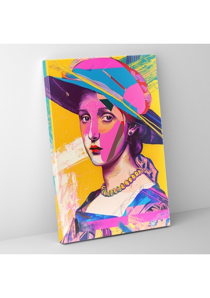 Grafik Rönesans Kanvas Tablo - Klasisizm ve Popart, Klasisizm ve Pop Art, Kanvas Tablo, Duvar Dekorasyonu, 30X50